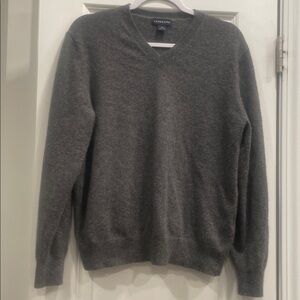 Lands End Cashmere V-Neck Sweater